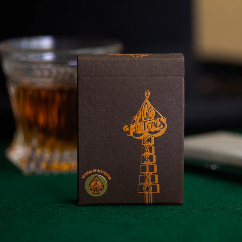 10 Years of Ace Fulton's Playing Cards Brown